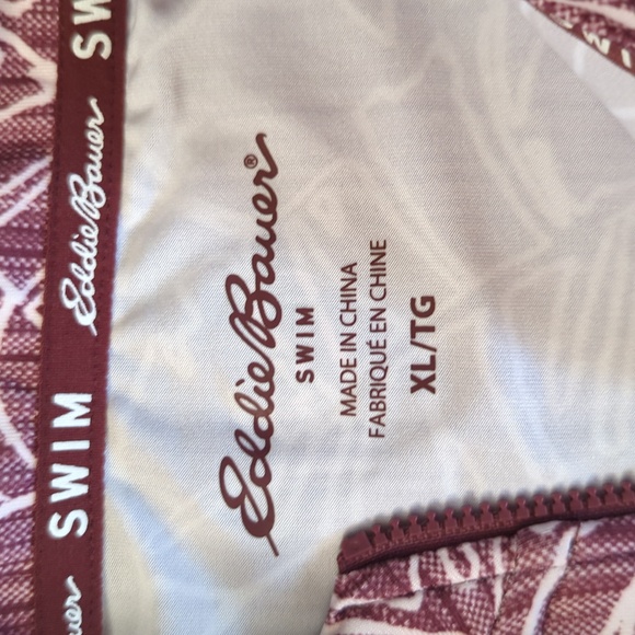 XL: Eddie Bauer Rash guard Swim Top Only - Picture 3 of 6